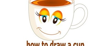 How to draw a cup of coffee, #children, #YouTubeKids, #howto