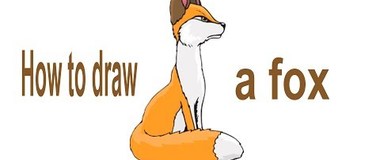 How to draw a fox, draw animals, #children, #YouTubeKids, #Howtodraw, #Howtocolor, #Howtopaint 