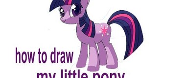 How to Draw Twilight Sparkle, how to draw My Little Pony, #Kids, #YouTubeKids, #Howtodraw﻿