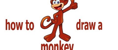 How to draw a cartoon monkey, #Kids, #YouTubeKids, #Howtodraw, #PencilTV,﻿