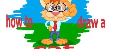 How to draw a cat from a cartoon, draw animals, #children, #YouTubeKids, #Howtodraw, #Howtocolor #Howtopaint 