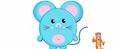 How To Draw A Cartoon Mouse, draw two little mice, #YouTubeKids, #Howtodraw, #PencilTV﻿