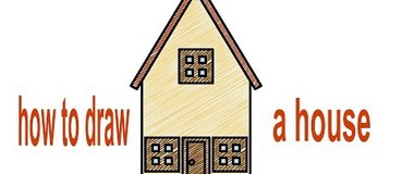 How to draw a house, draw a house, #children