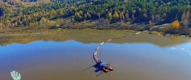 Манжерок. Очистка и реабилитация озера на Алтае.