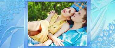 Романтика в синих тонах | Romance in blue tones | Free project for ProShow Producer 